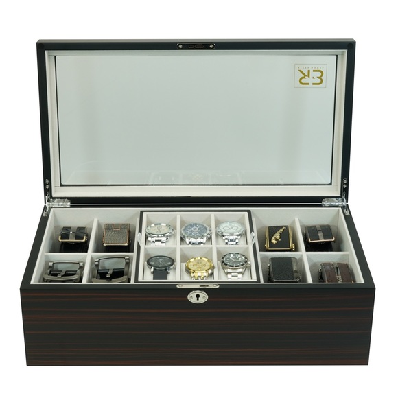 2 in 1 Bundle. Jewelry Box & Belt Organizer - Picture 5 of 15